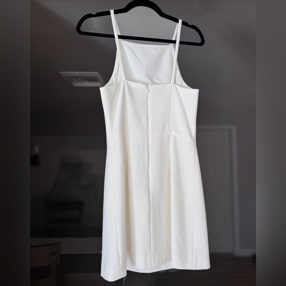 French Connection Whisper Summer White Minidress Sz 6 - Picture 5 of 5